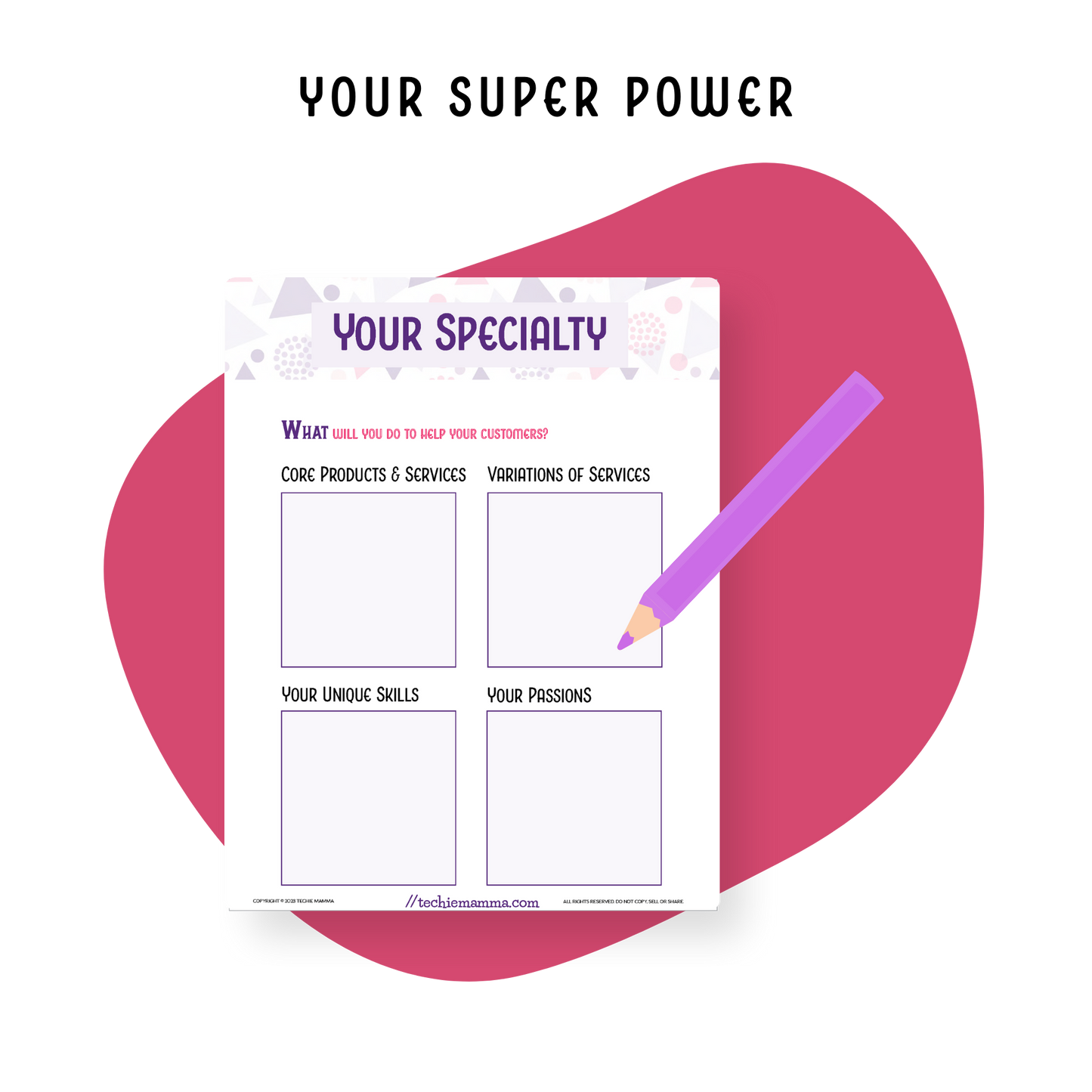 Niche Discovery Worksheet