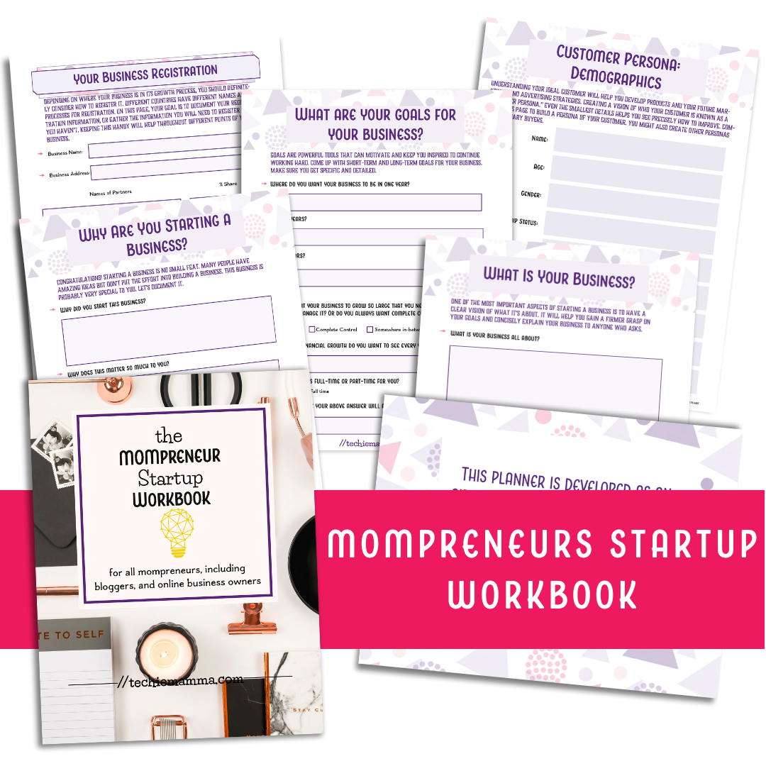 Mompreneurs Startup Workbook