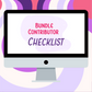 Bundle Contributor Checklist