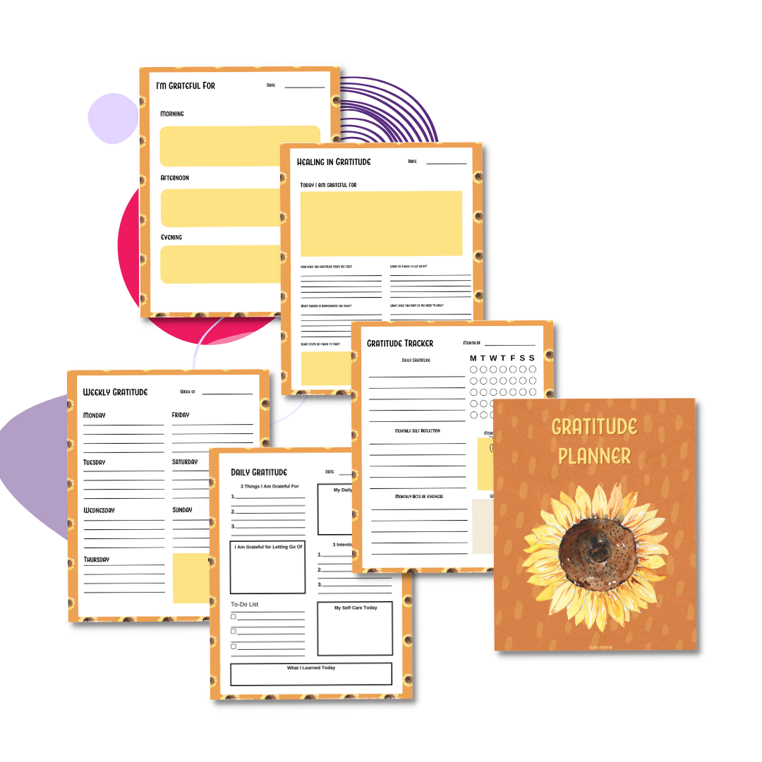 You Are My Sunshine Gratitude Planner