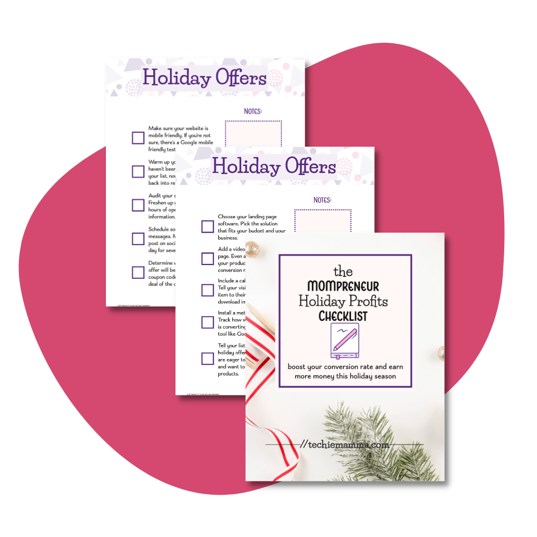 Holiday Profits Checklist