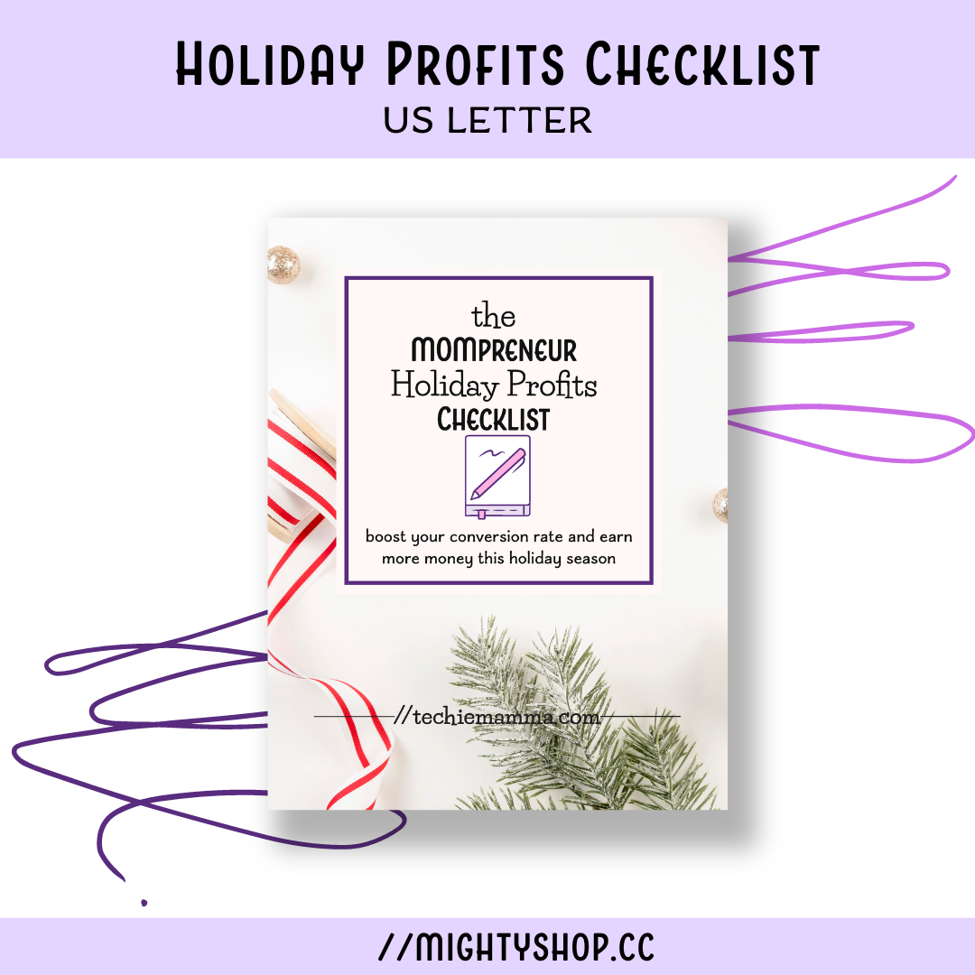 Holiday Profits Checklist