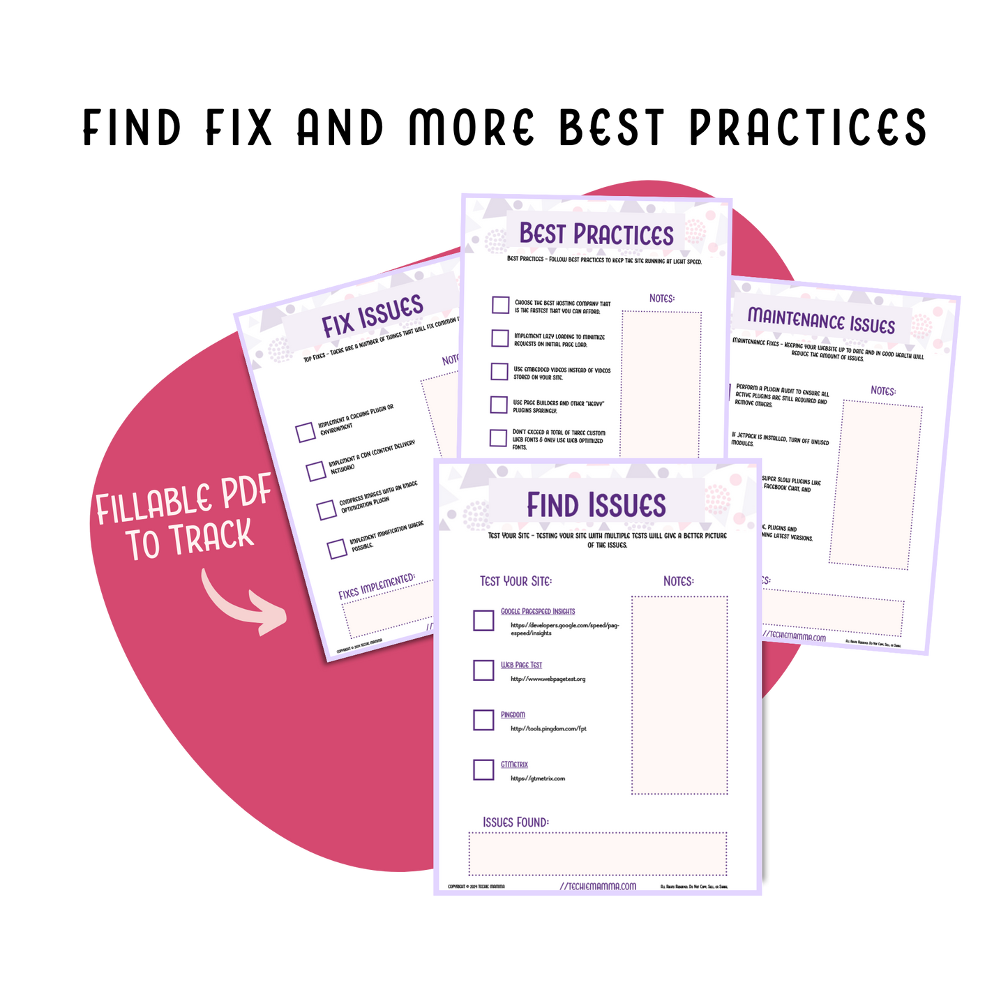 Speed Optimization Checklist