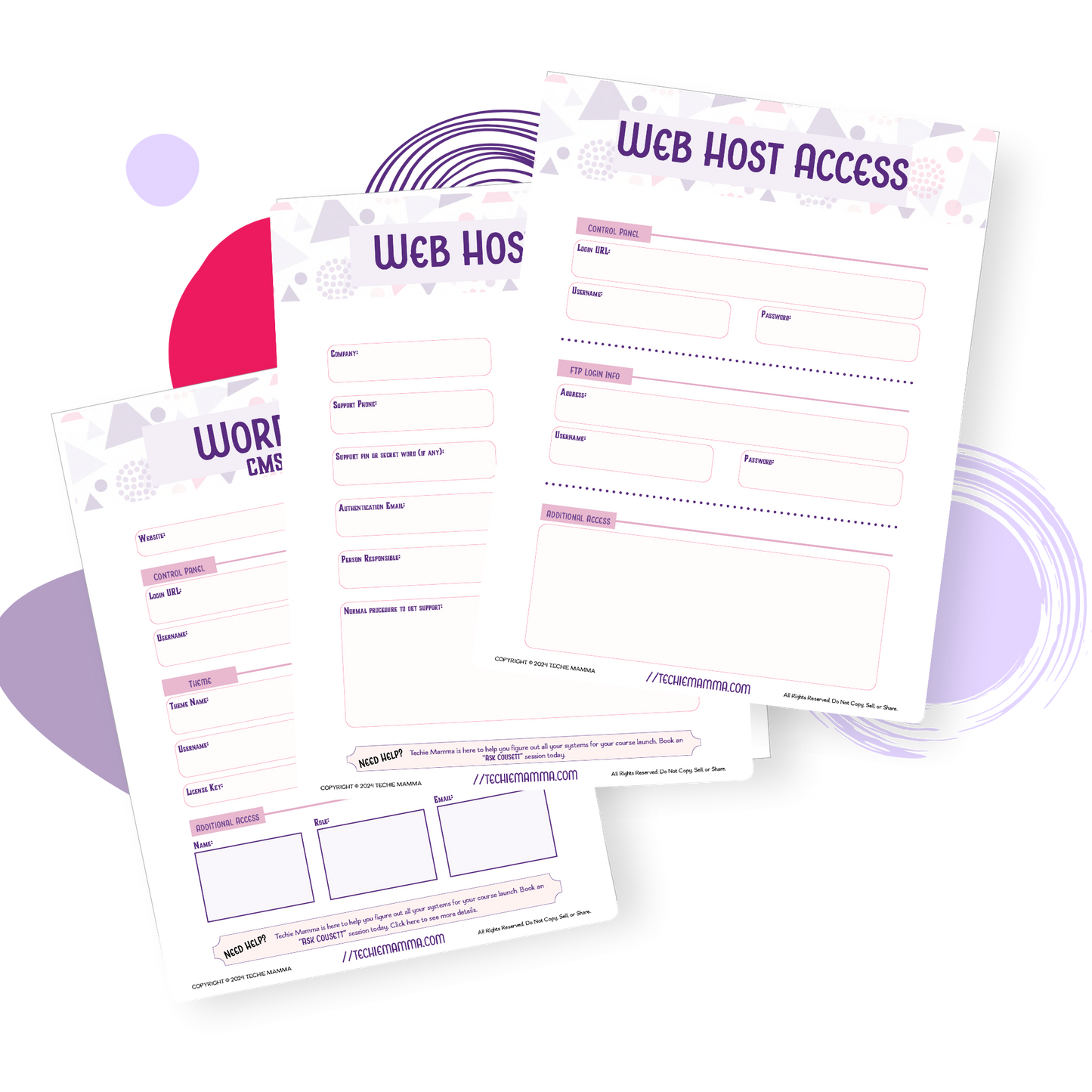 Website Maintenance Workbook