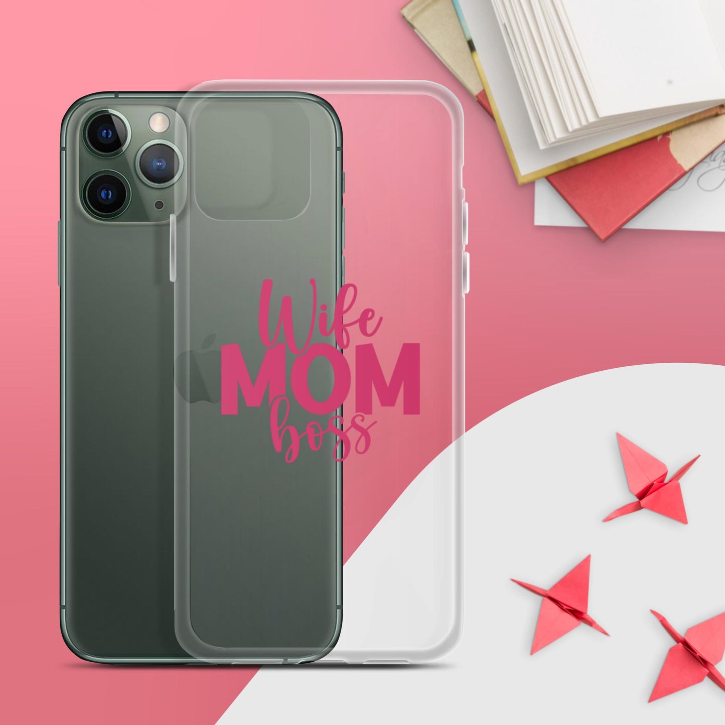 Mom Boss Clear Case for iPhone®