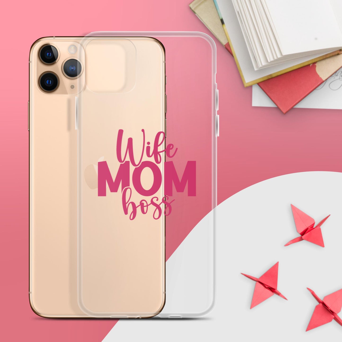 Mom Boss Clear Case for iPhone®