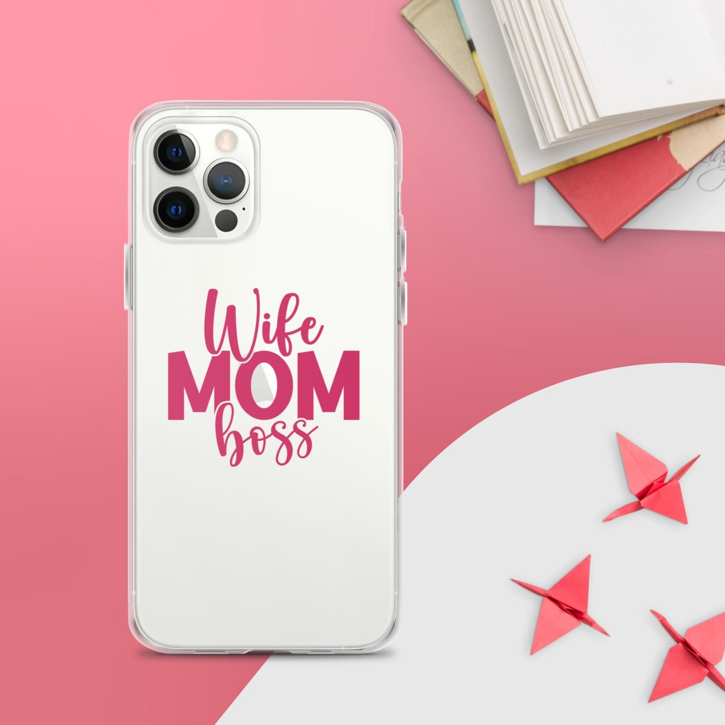 Mom Boss Clear Case for iPhone®