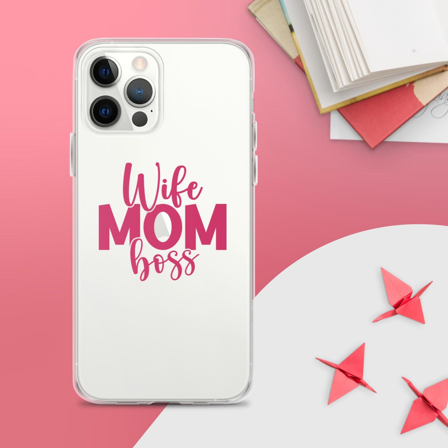 Mom Boss Clear Case for iPhone®