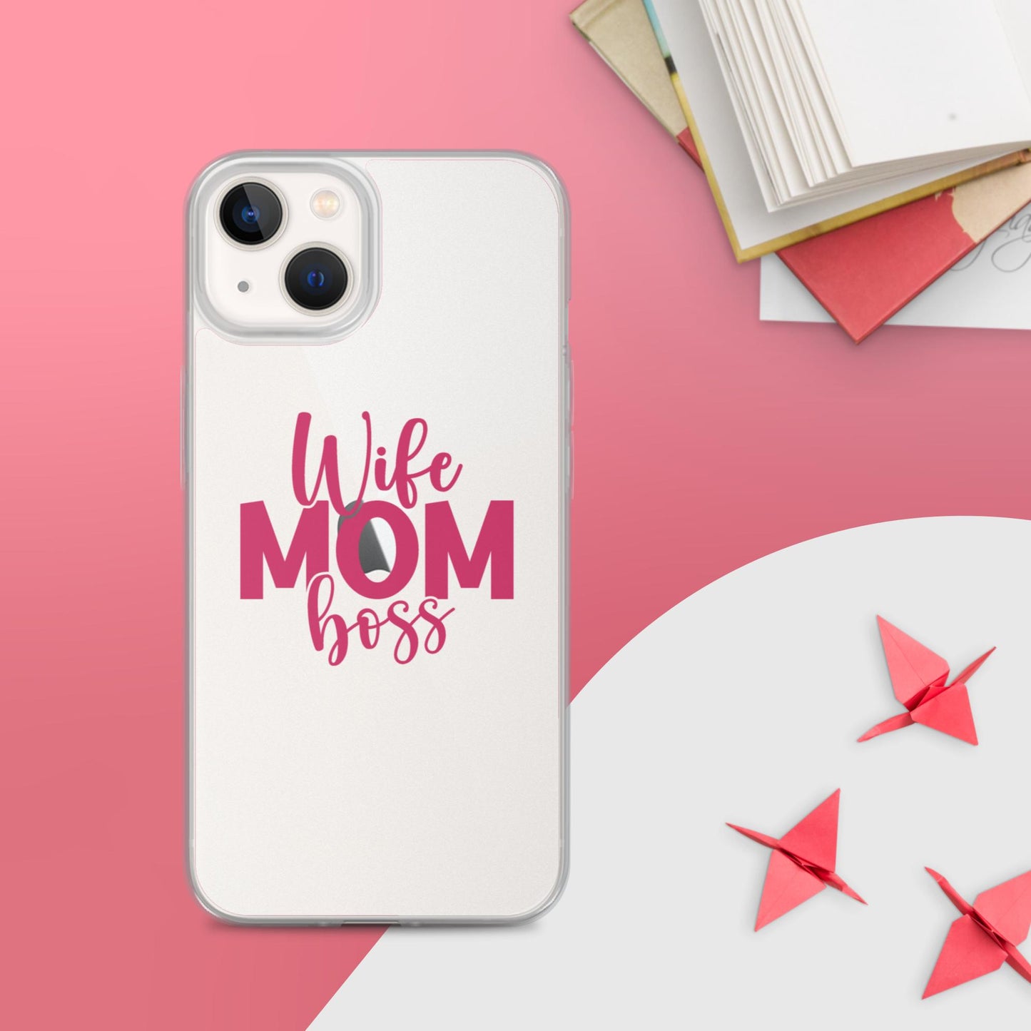 Mom Boss Clear Case for iPhone®