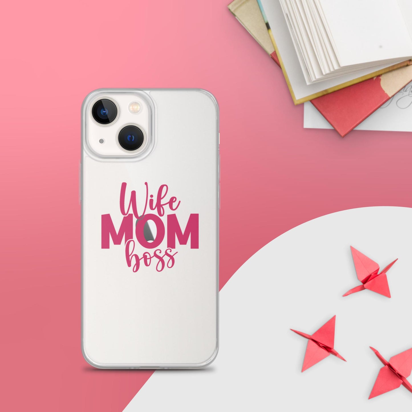 Mom Boss Clear Case for iPhone®