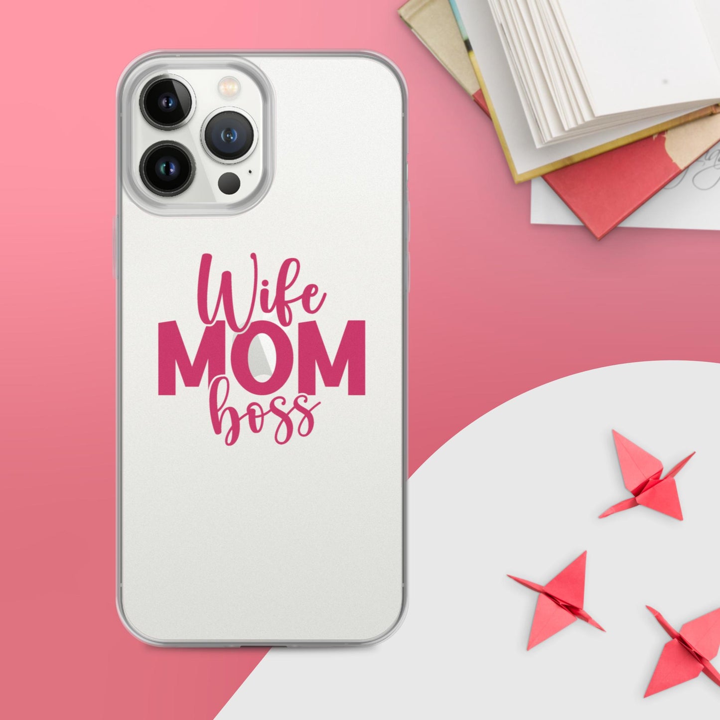 Mom Boss Clear Case for iPhone®
