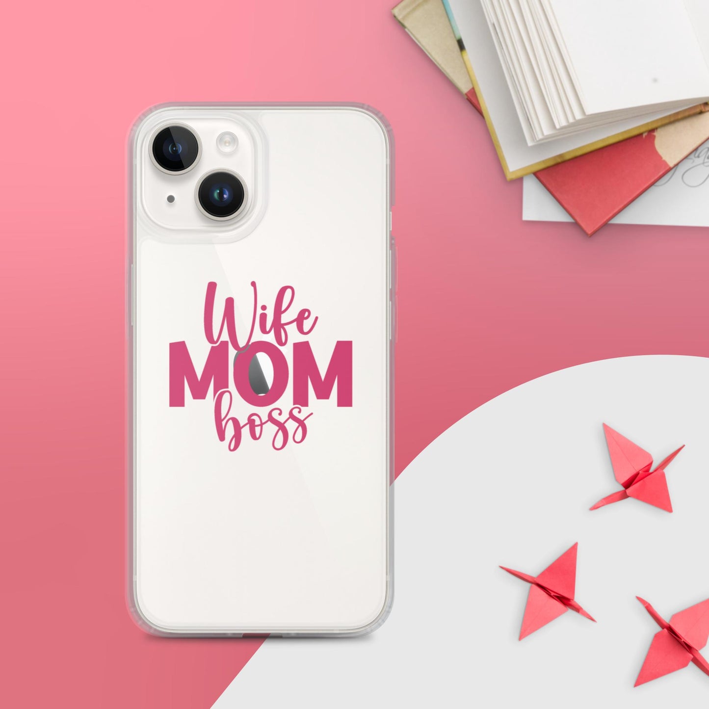 Mom Boss Clear Case for iPhone®