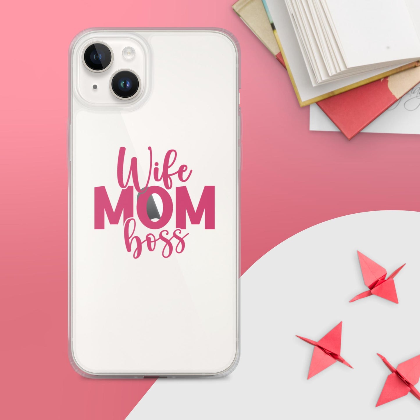 Mom Boss Clear Case for iPhone®