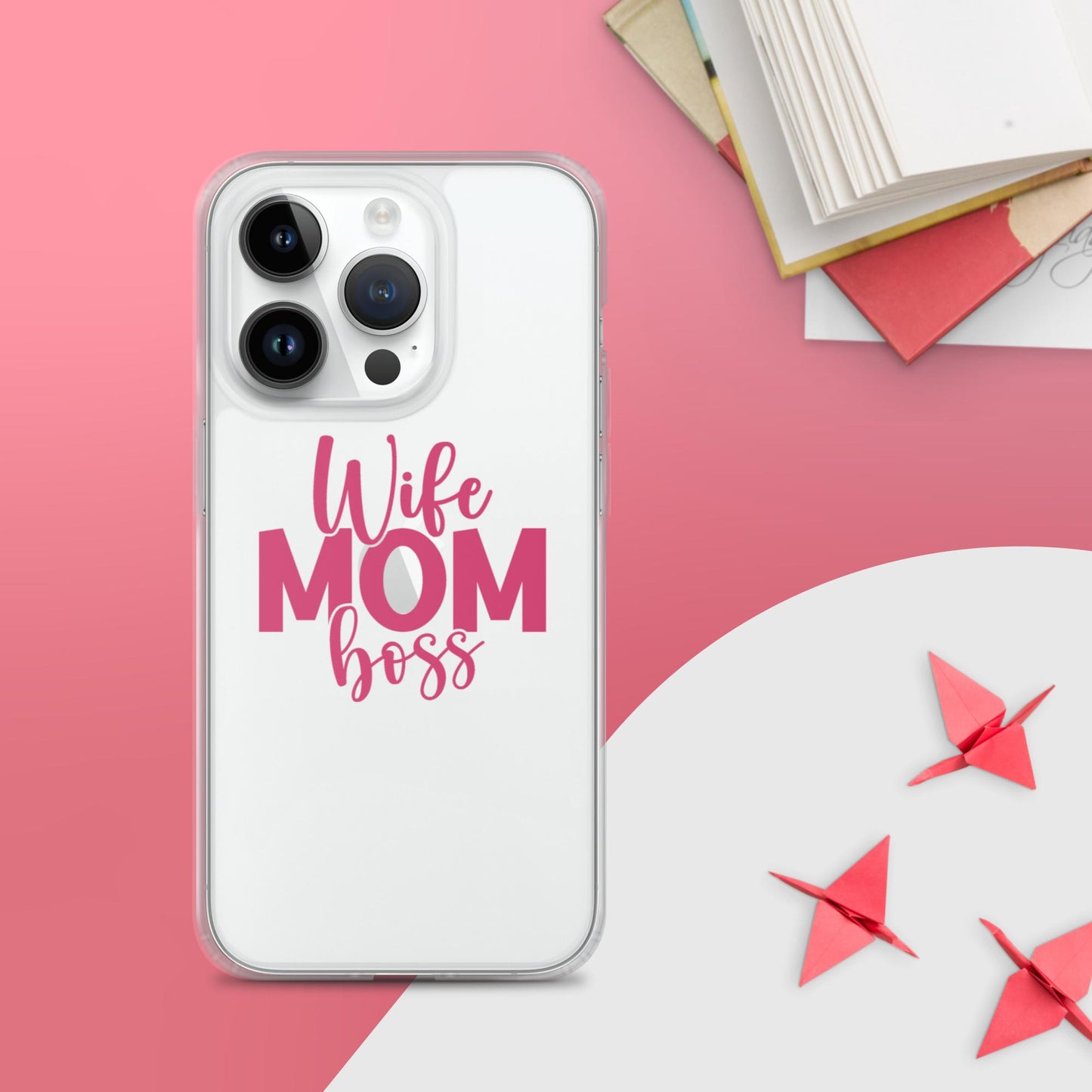 Mom Boss Clear Case for iPhone®