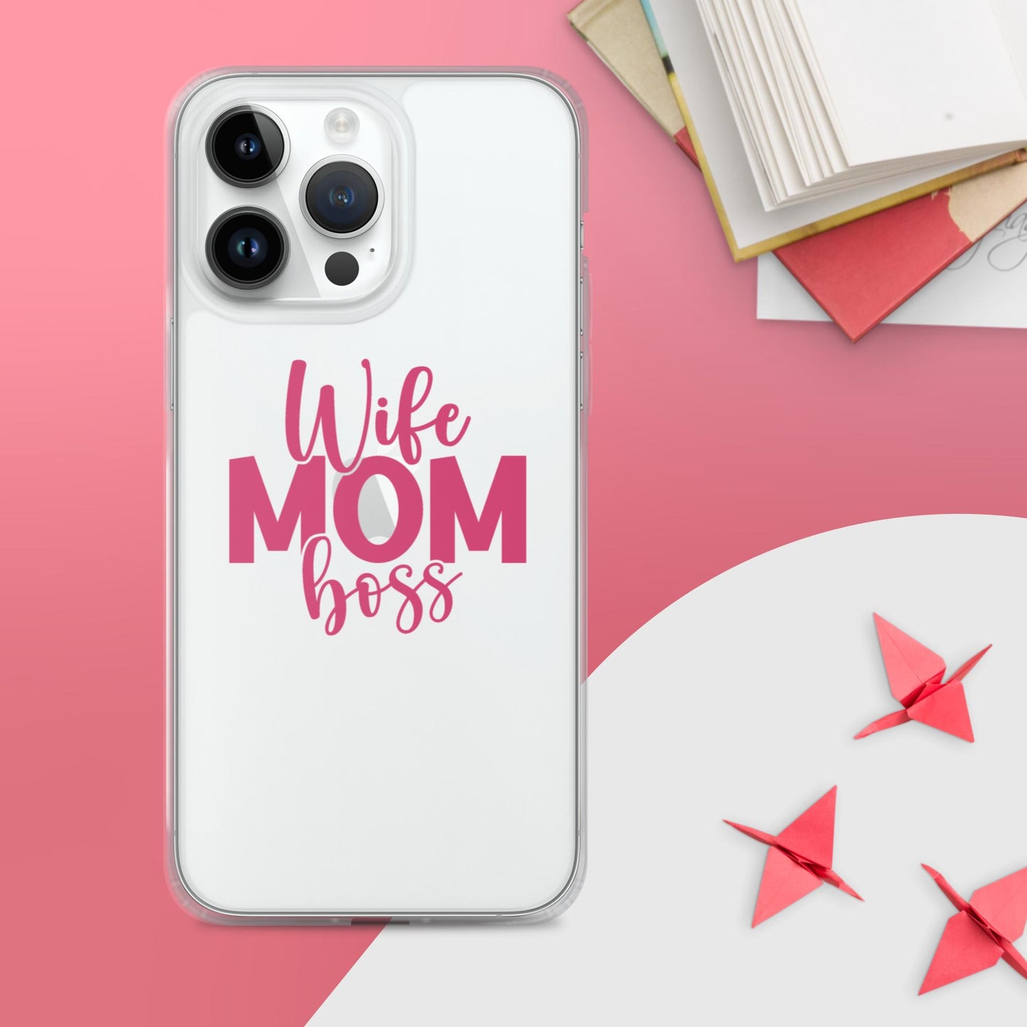 Mom Boss Clear Case for iPhone®