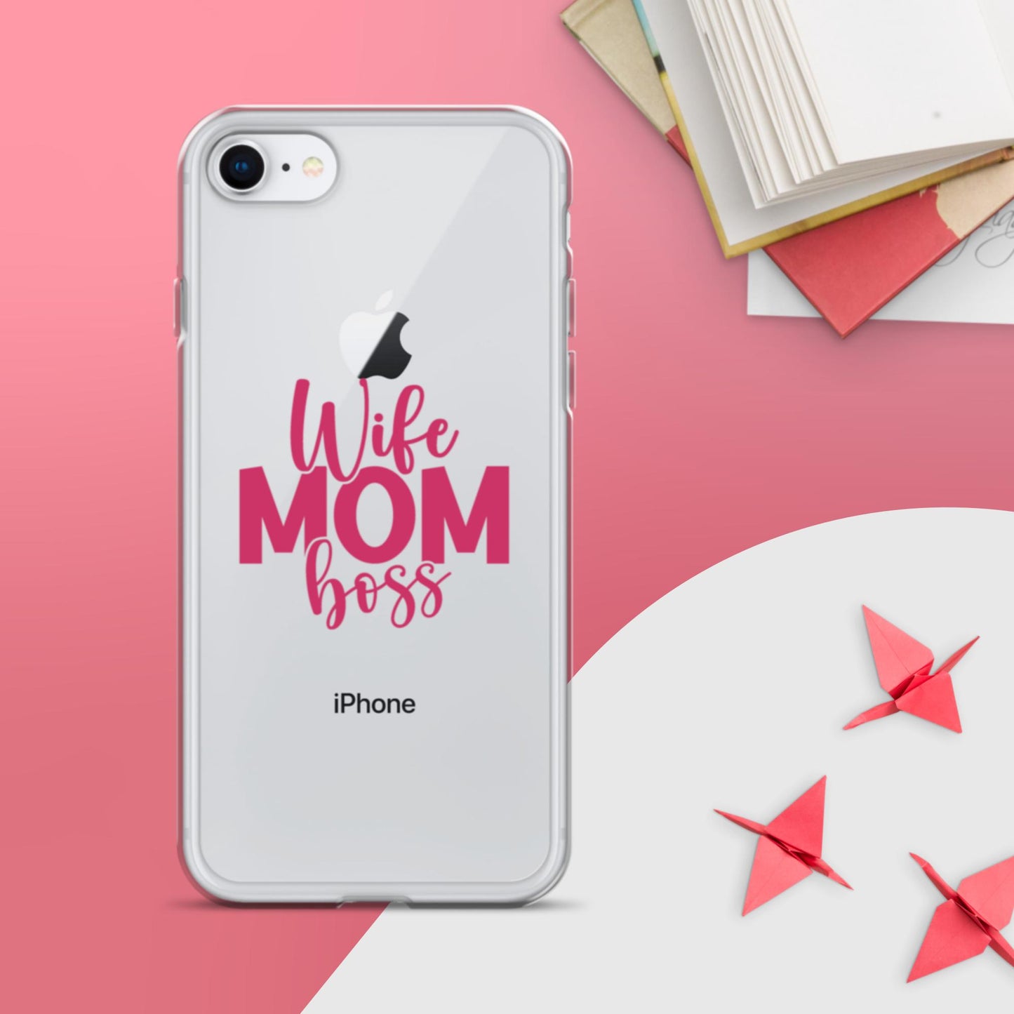Mom Boss Clear Case for iPhone®