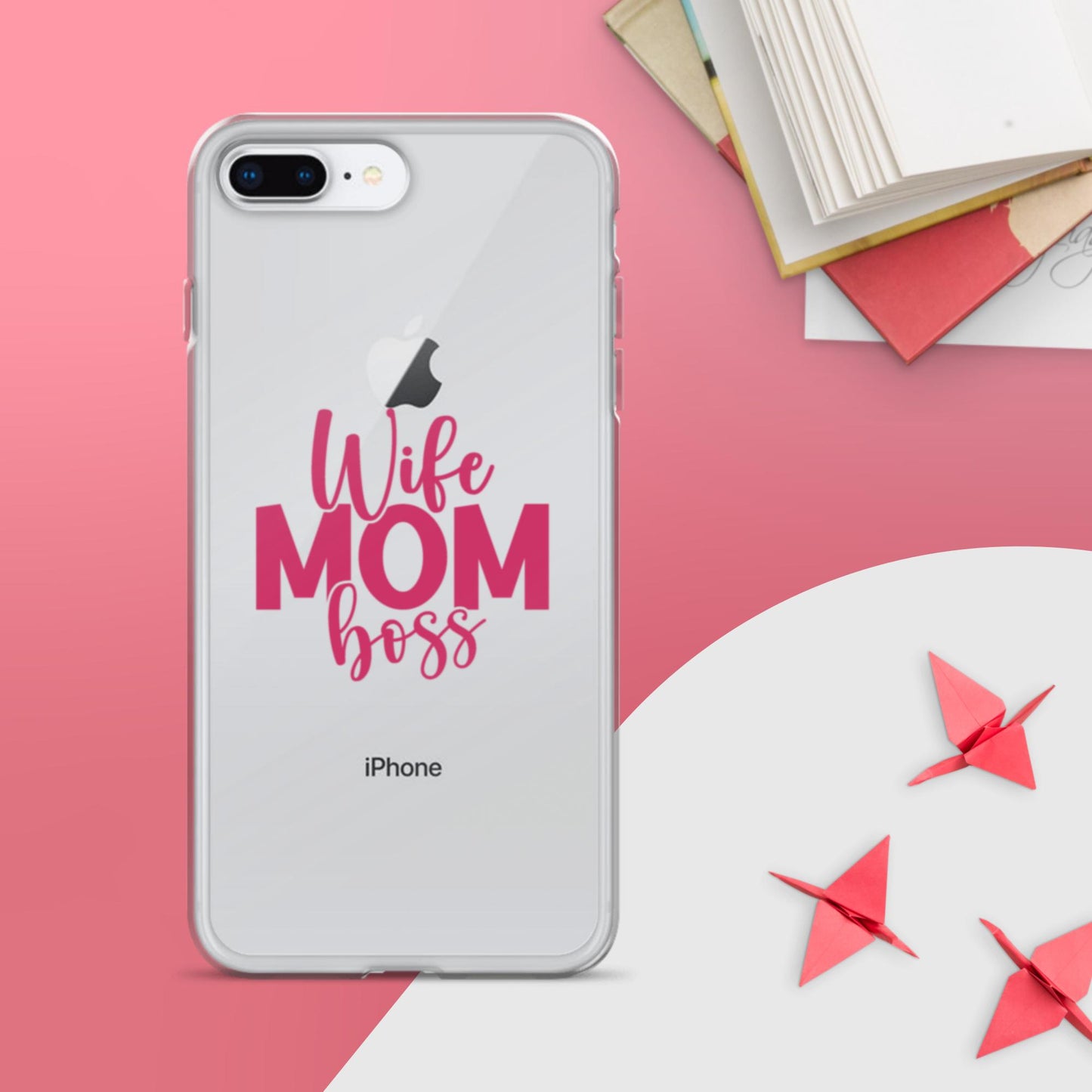 Mom Boss Clear Case for iPhone®
