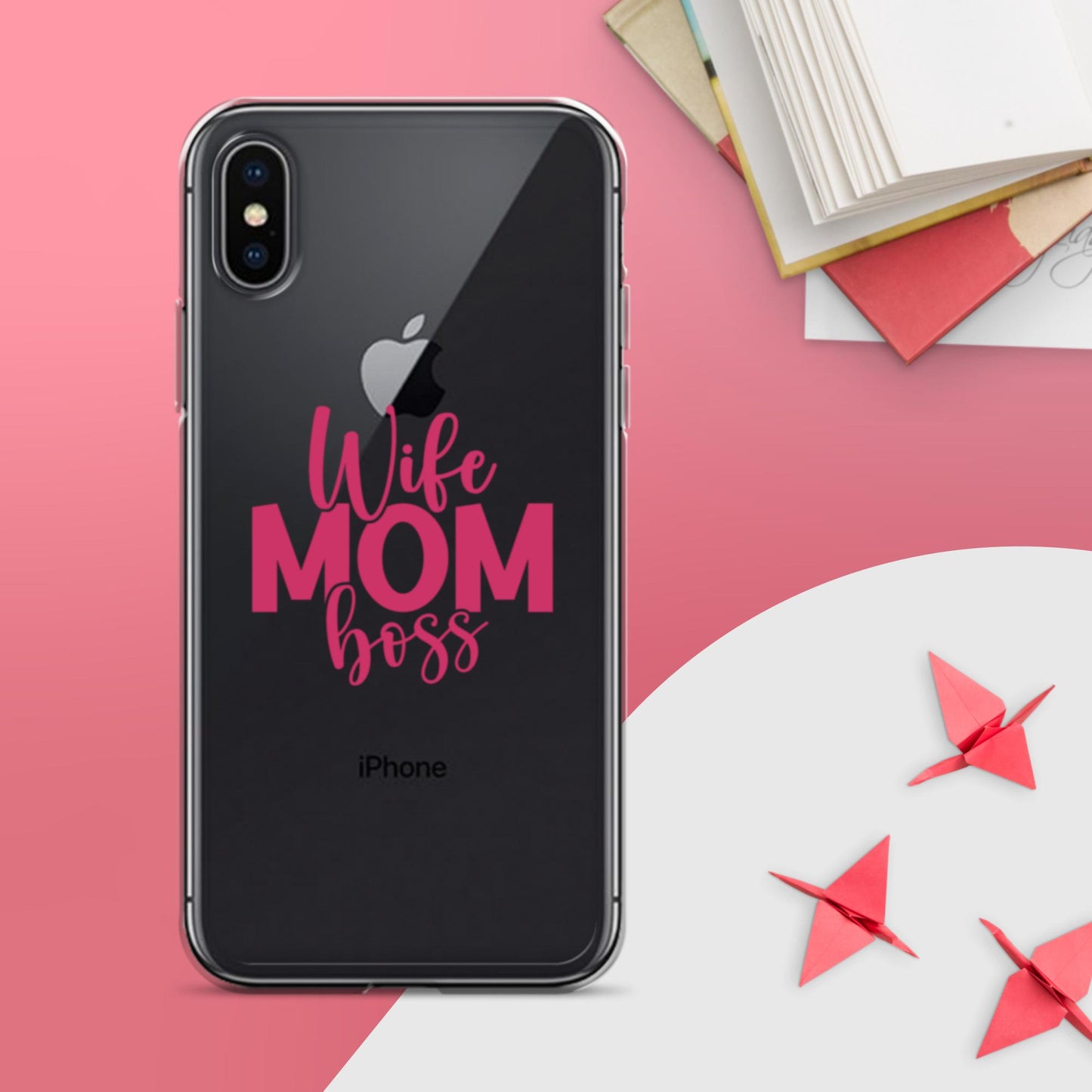 Mom Boss Clear Case for iPhone®
