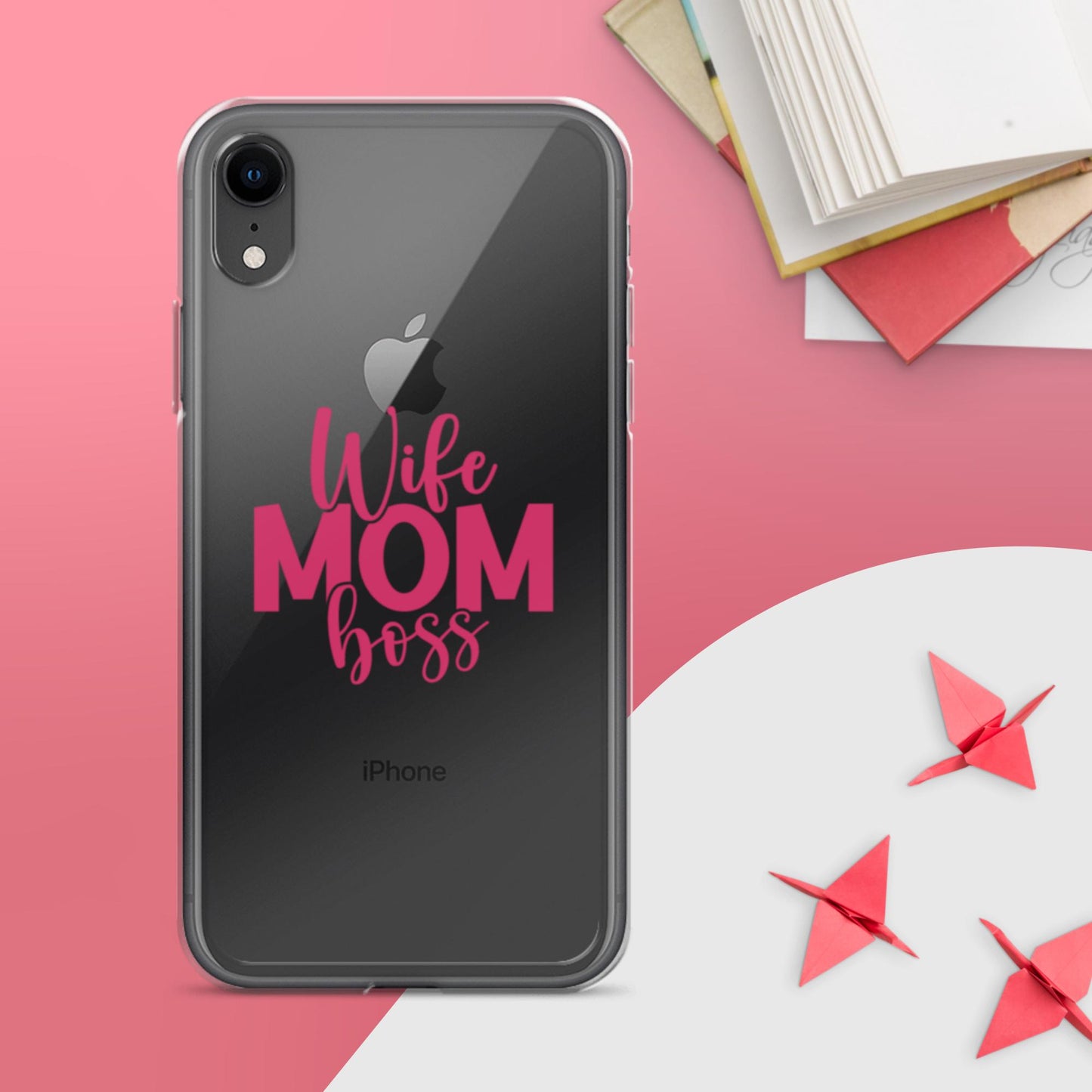 Mom Boss Clear Case for iPhone®