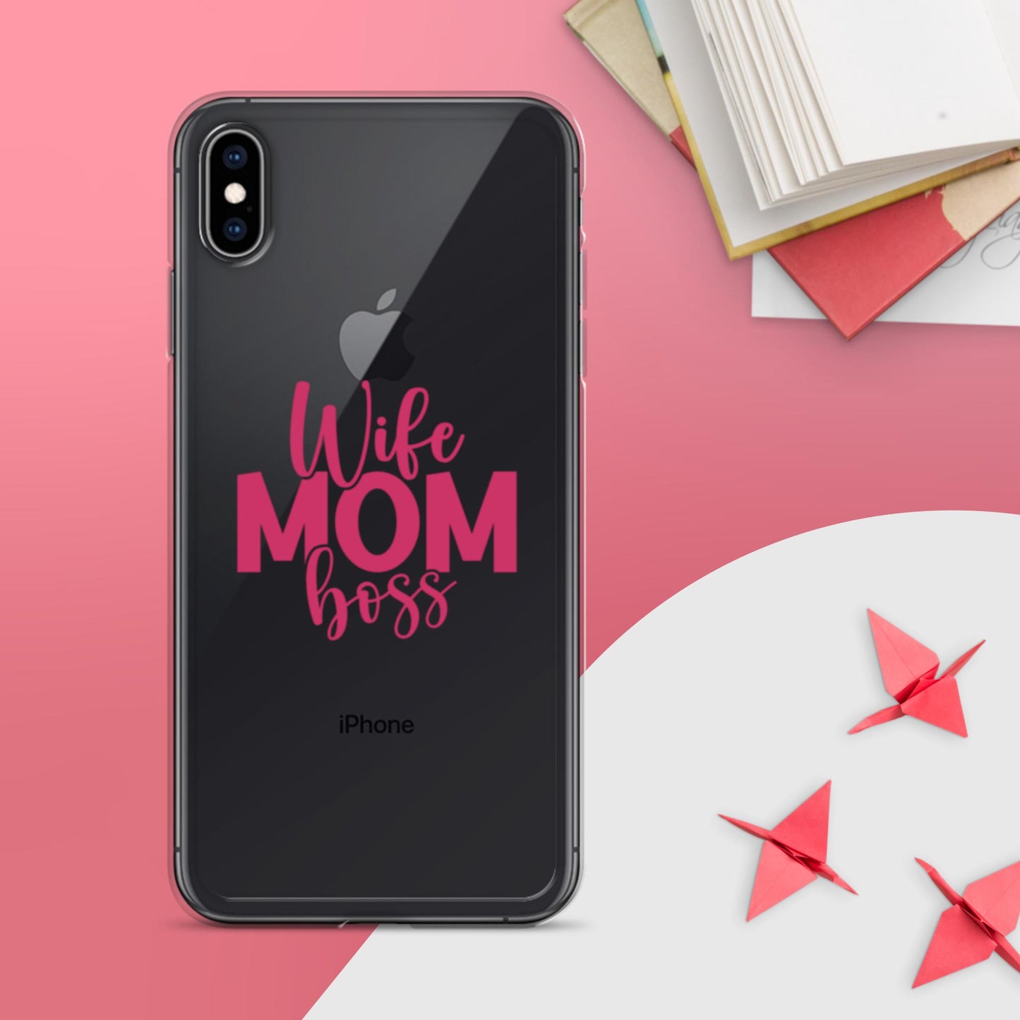 Mom Boss Clear Case for iPhone®