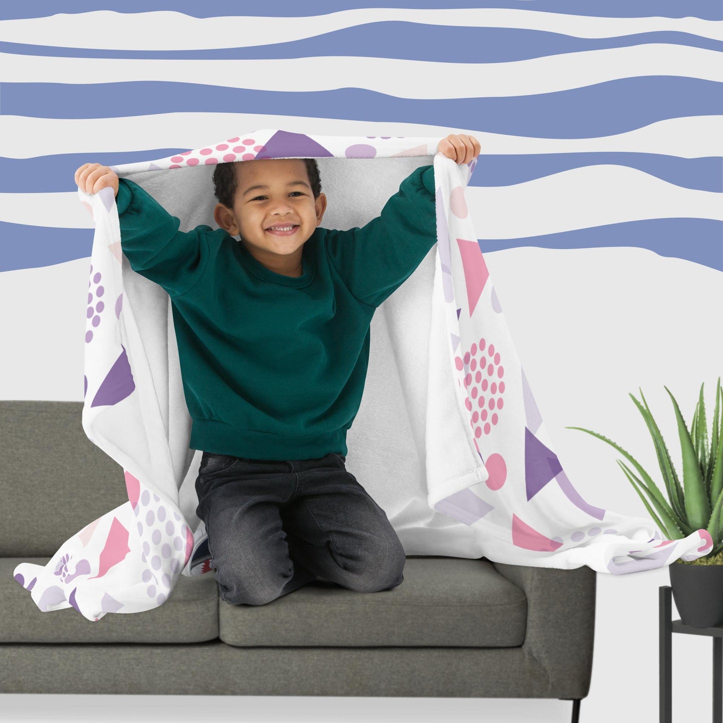 Stay Warm Mama Throw Blanket