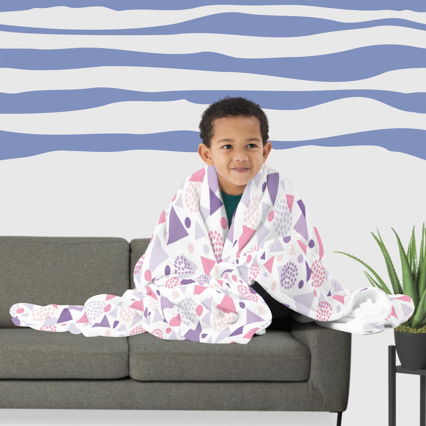 Stay Warm Mama Throw Blanket