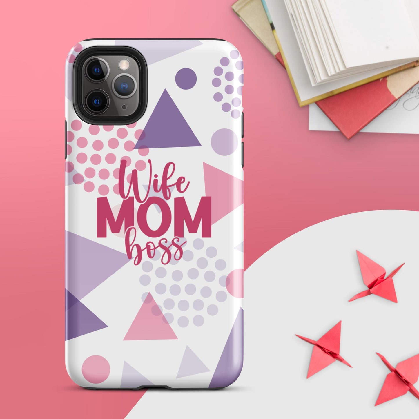 Mom Boss Tough Case for iPhone®