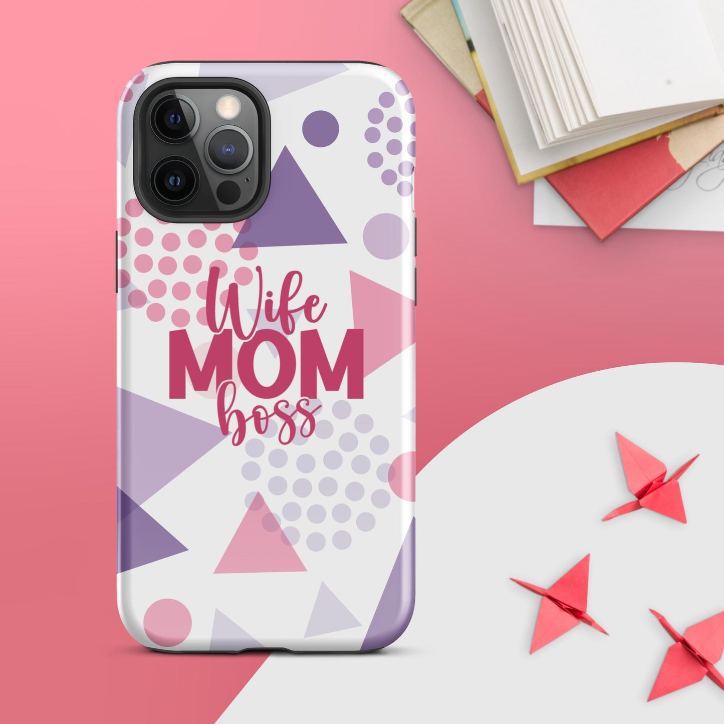 Mom Boss Tough Case for iPhone®