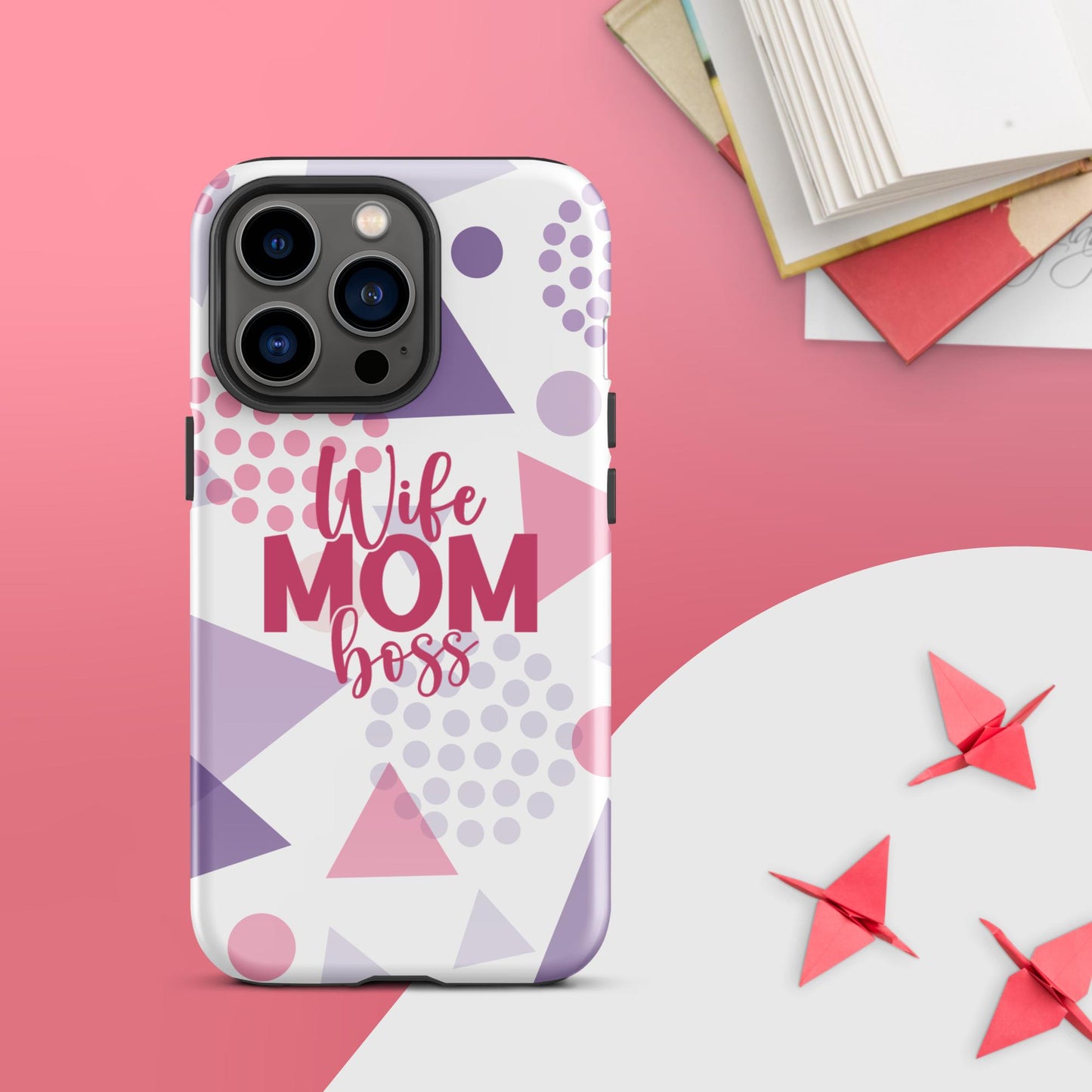 Mom Boss Tough Case for iPhone®