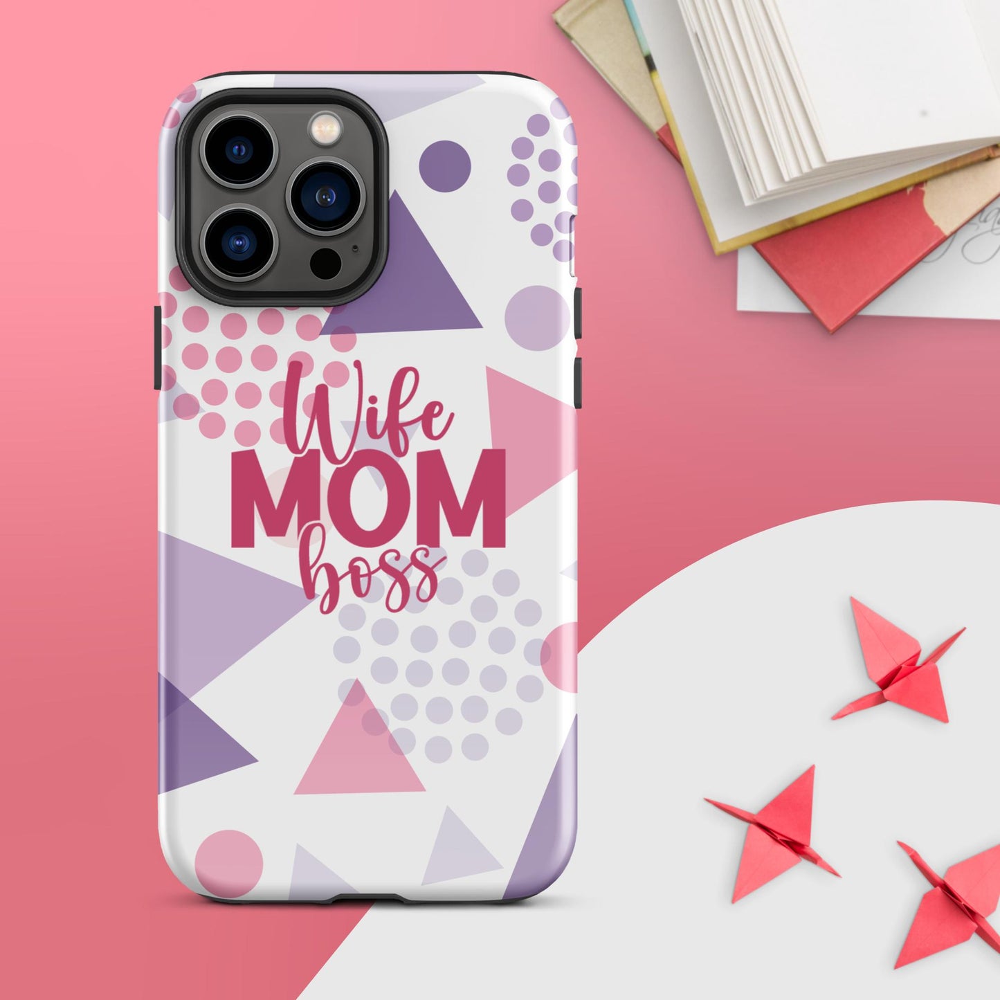 Mom Boss Tough Case for iPhone®