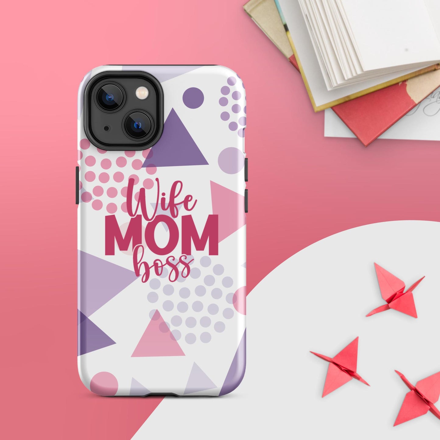 Mom Boss Tough Case for iPhone®