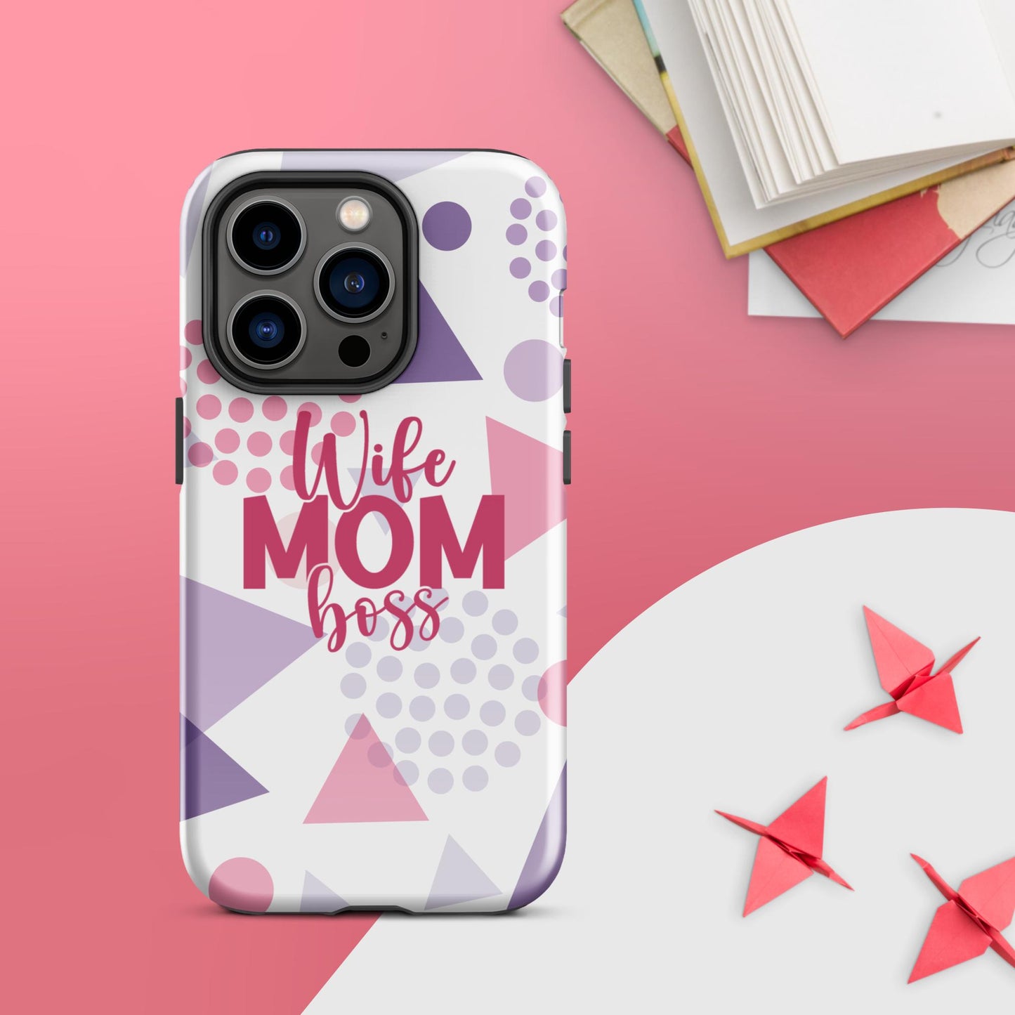 Mom Boss Tough Case for iPhone®