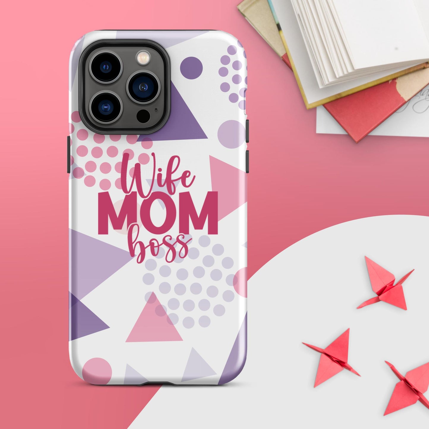 Mom Boss Tough Case for iPhone®