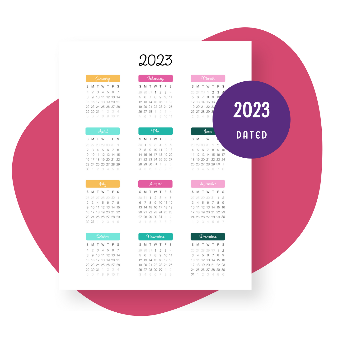 2023 Bright Life Planner