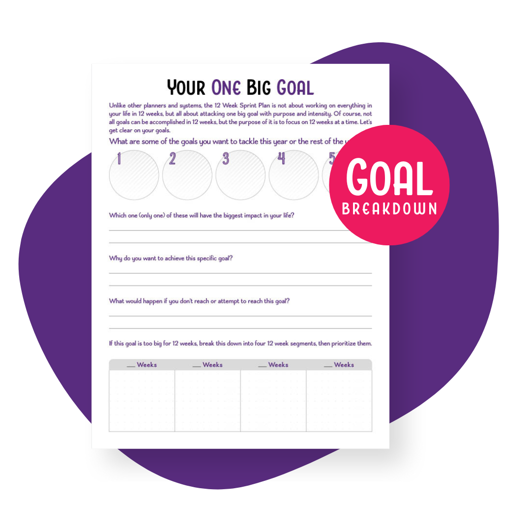 Mompreneur Sprint Workbook