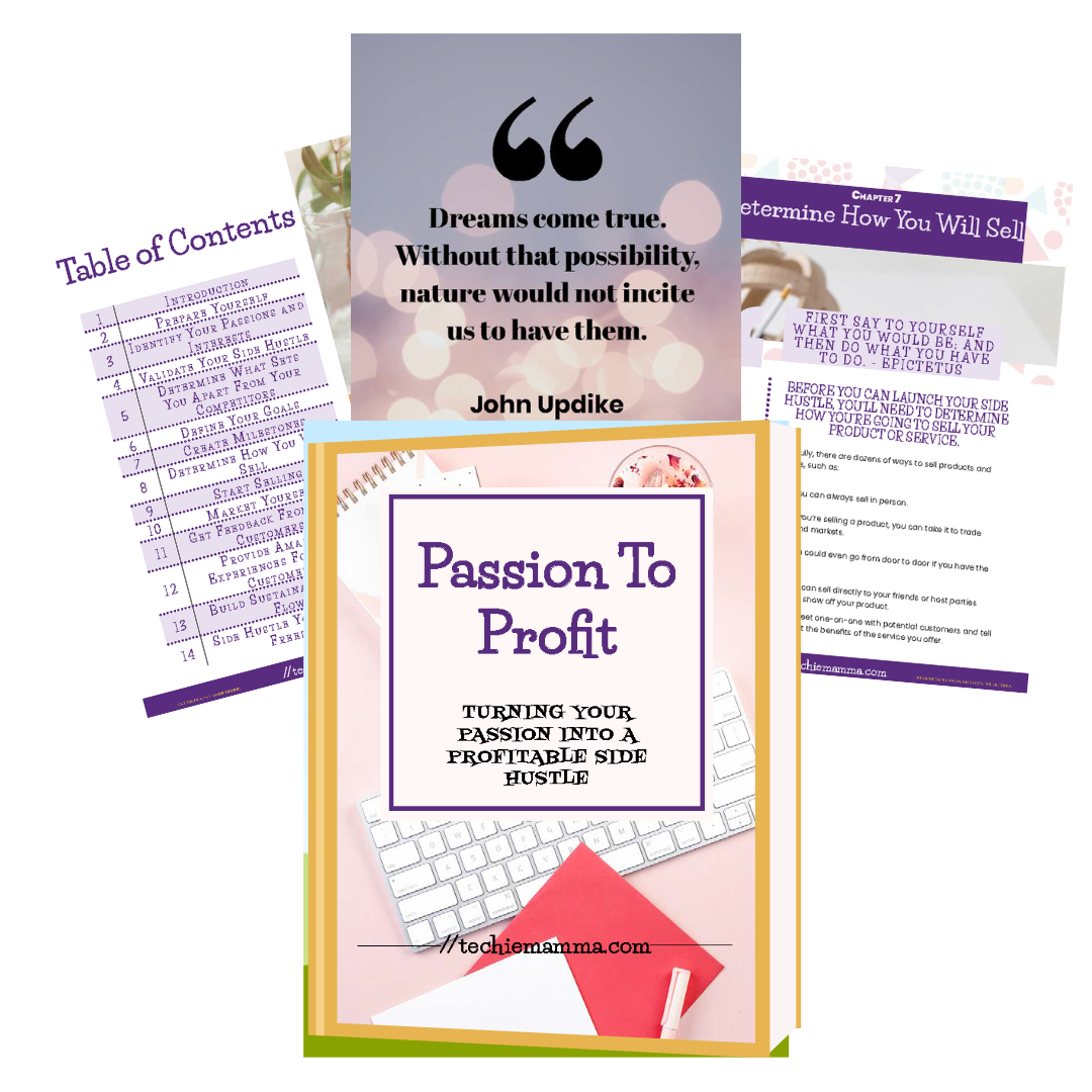 Passion to Profit eBook