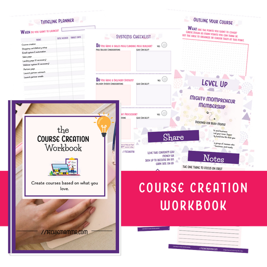 Course Creation Workbook