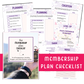 Membership Plan Checklist