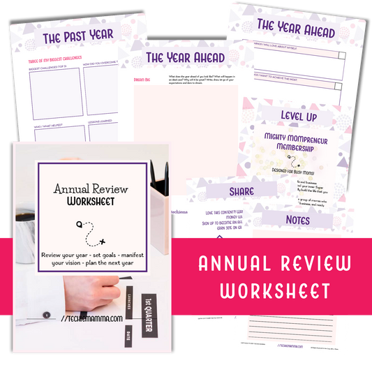 Annual Review Worksheet