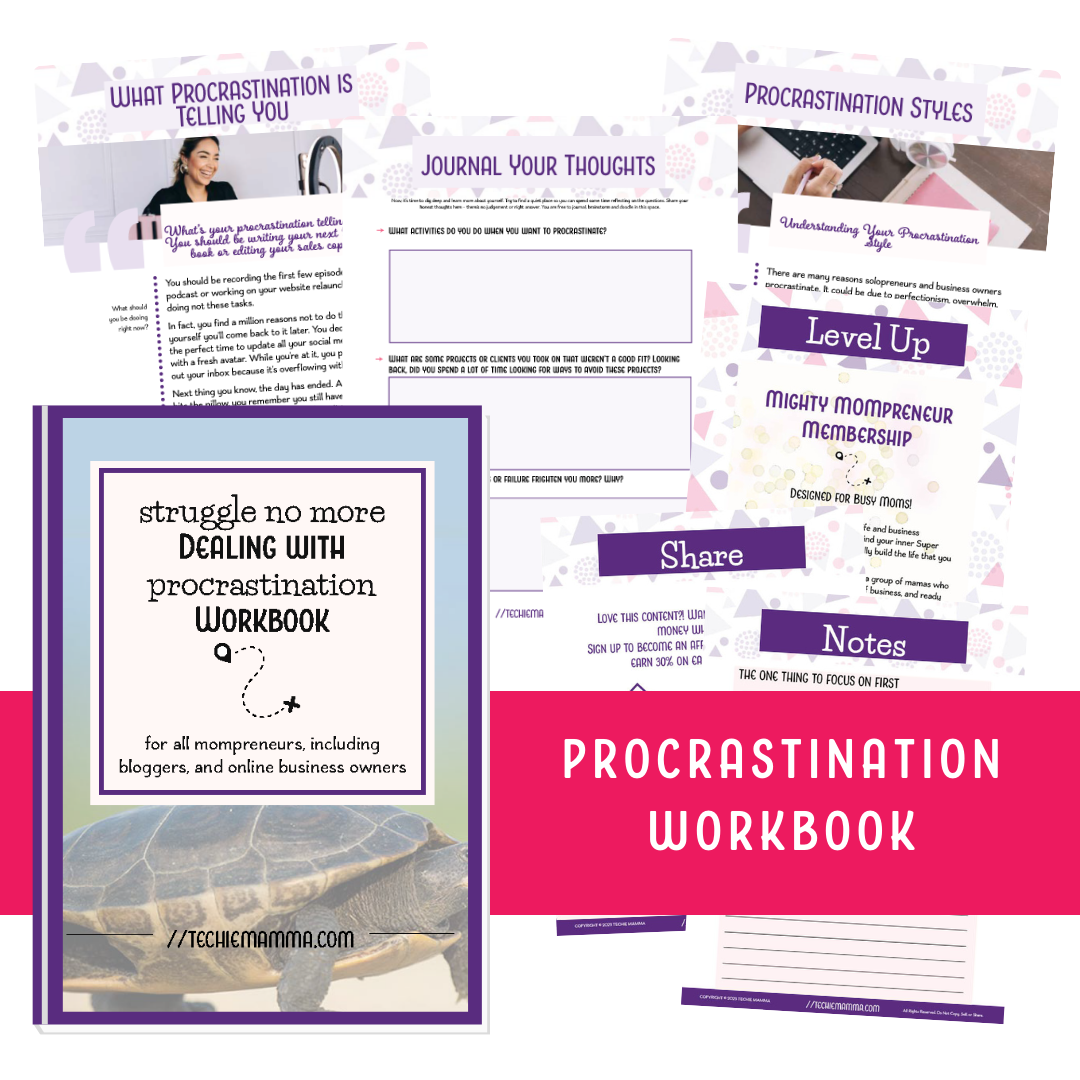 Procrastination Workbook