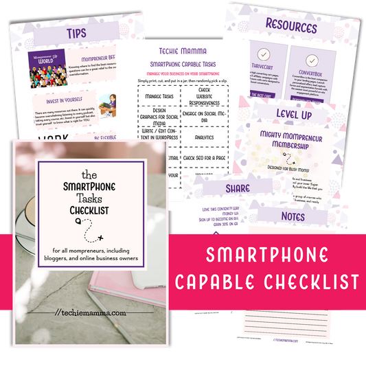 Smartphone Capable Checklist