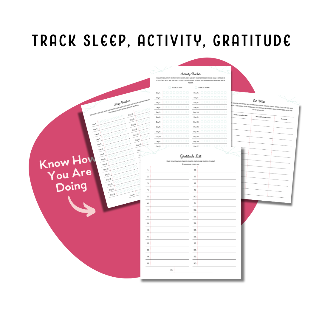 Self Care Planner & Workbook for Busy Moms