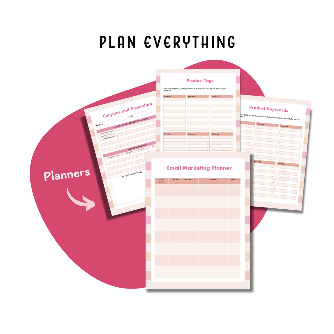 Online Shop Planner