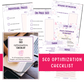 SEO Optimization Checklist