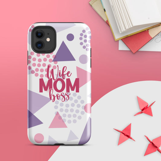 Mom Boss Tough Case for iPhone®
