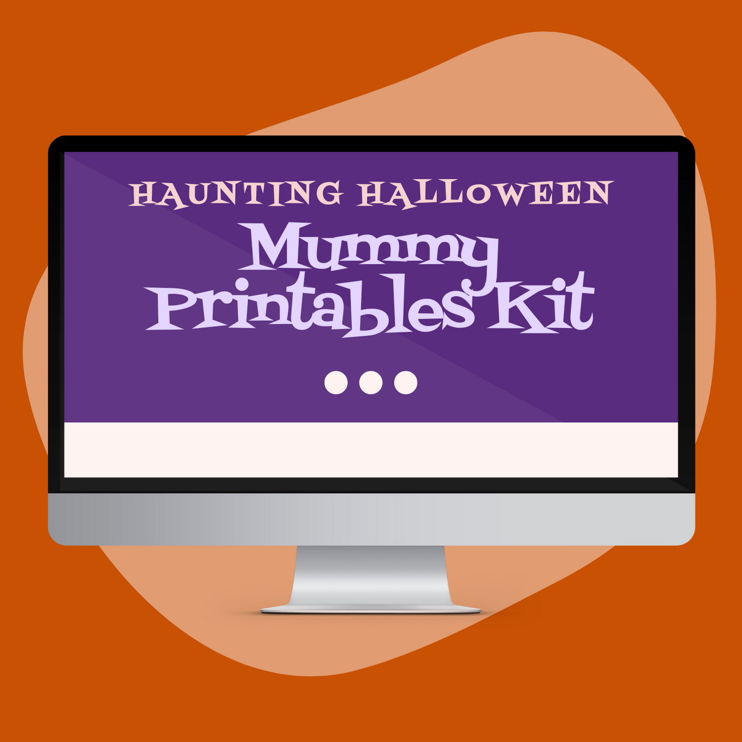 Haunting Halloween Mummy Activity Kit